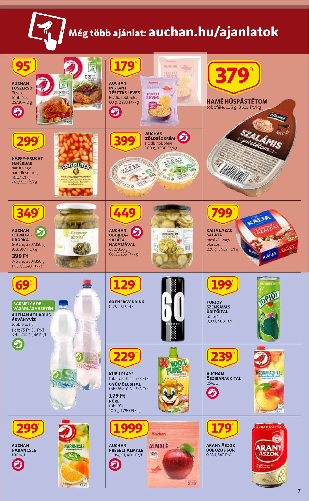 Auchan akciós újság 09.15–09.21 – 7. oldal