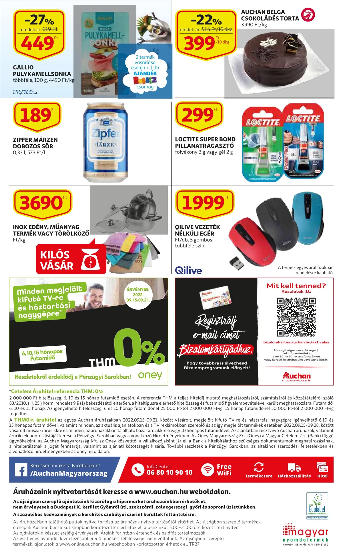 Auchan akciós újság 09.15–09.21 – 70. oldal