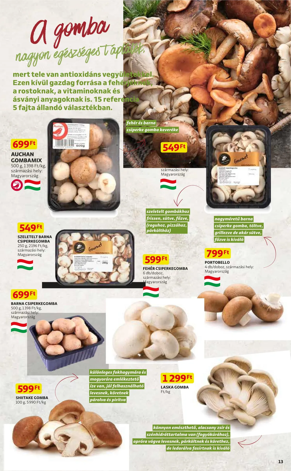 Auchan akciós újság 09.22–09.28 – 13. oldal