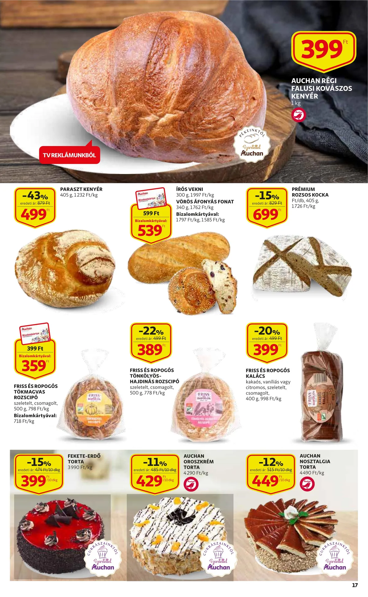Auchan akciós újság 09.22–09.28 – 17. oldal