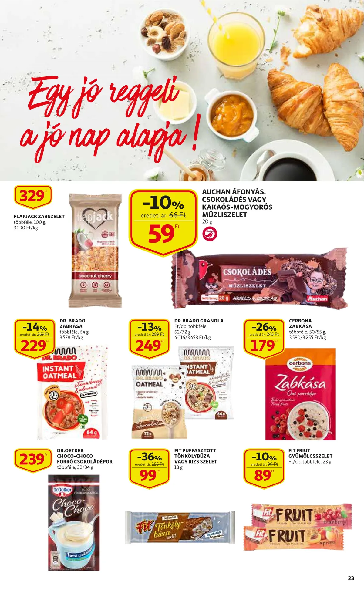 Auchan akciós újság 09.22–09.28 – 23. oldal