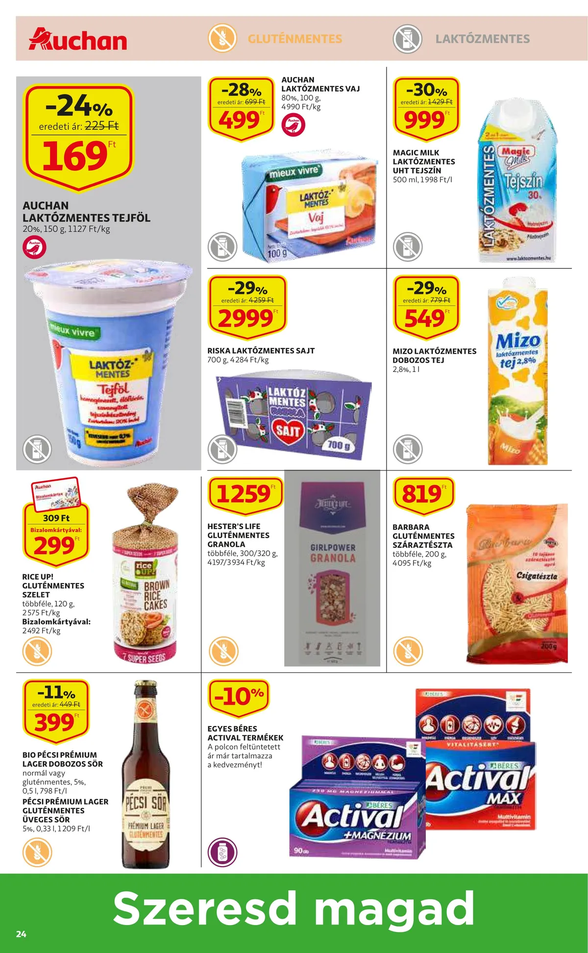 Auchan akciós újság 09.22–09.28 – 24. oldal