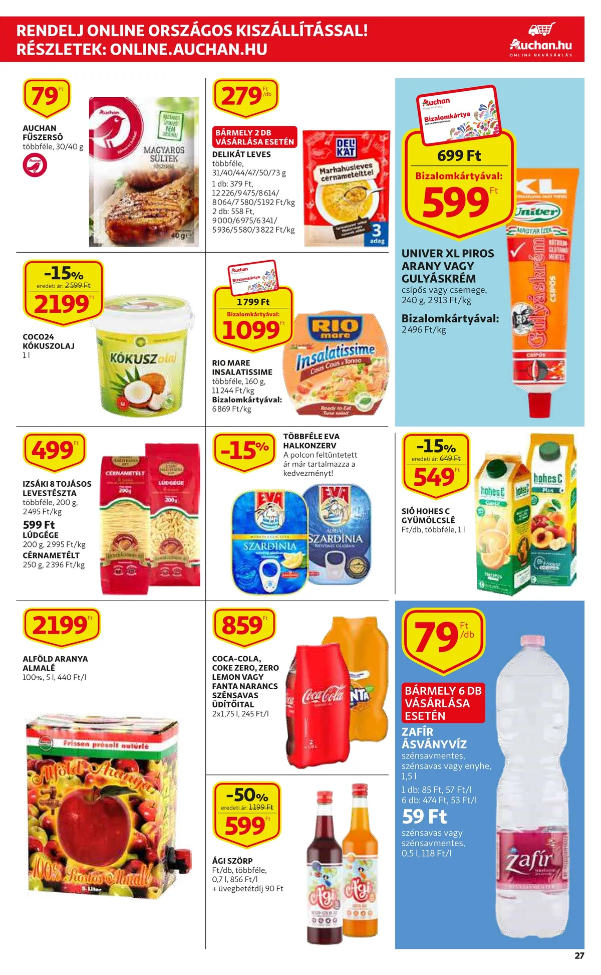 Auchan akciós újság 09.22–09.28 – 27. oldal