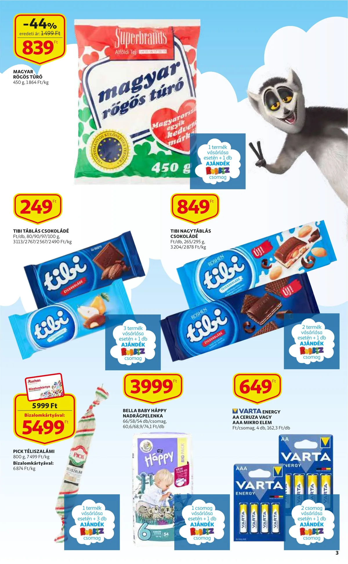 Auchan akciós újság 09.22–09.28 – 3. oldal