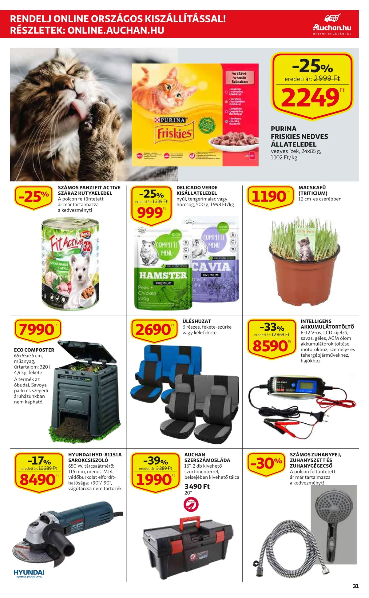 Auchan akciós újság 09.22–09.28 – 31. oldal