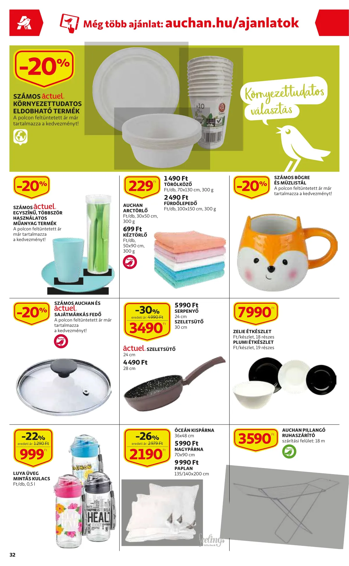 Auchan akciós újság 09.22–09.28 – 32. oldal
