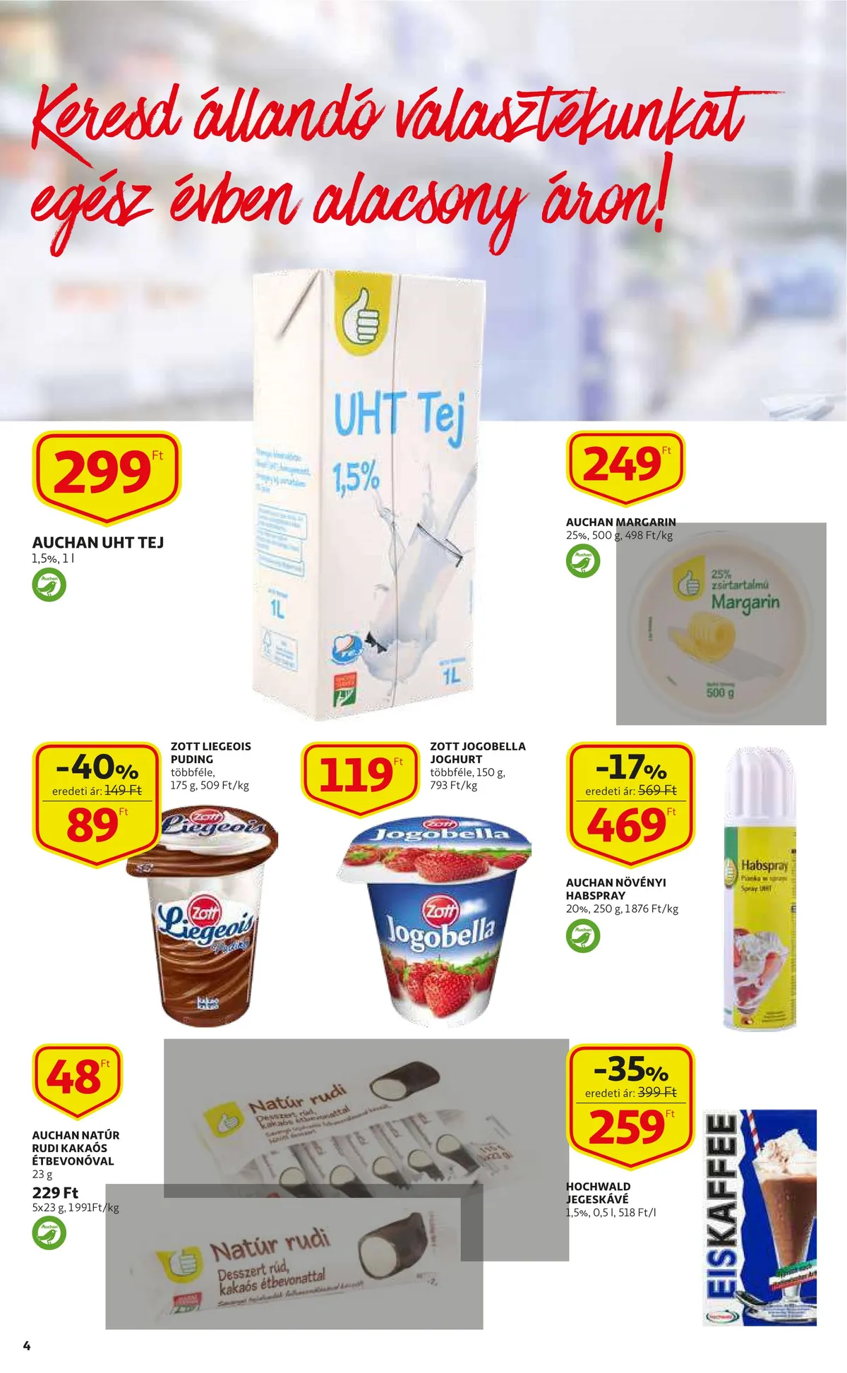 Auchan akciós újság 09.22–09.28 – 4. oldal