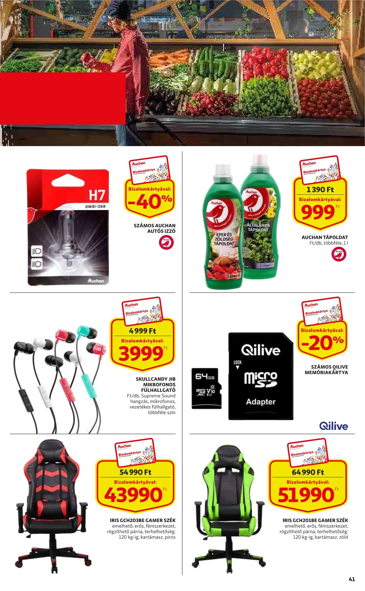 Auchan akciós újság 09.22–09.28 – 41. oldal