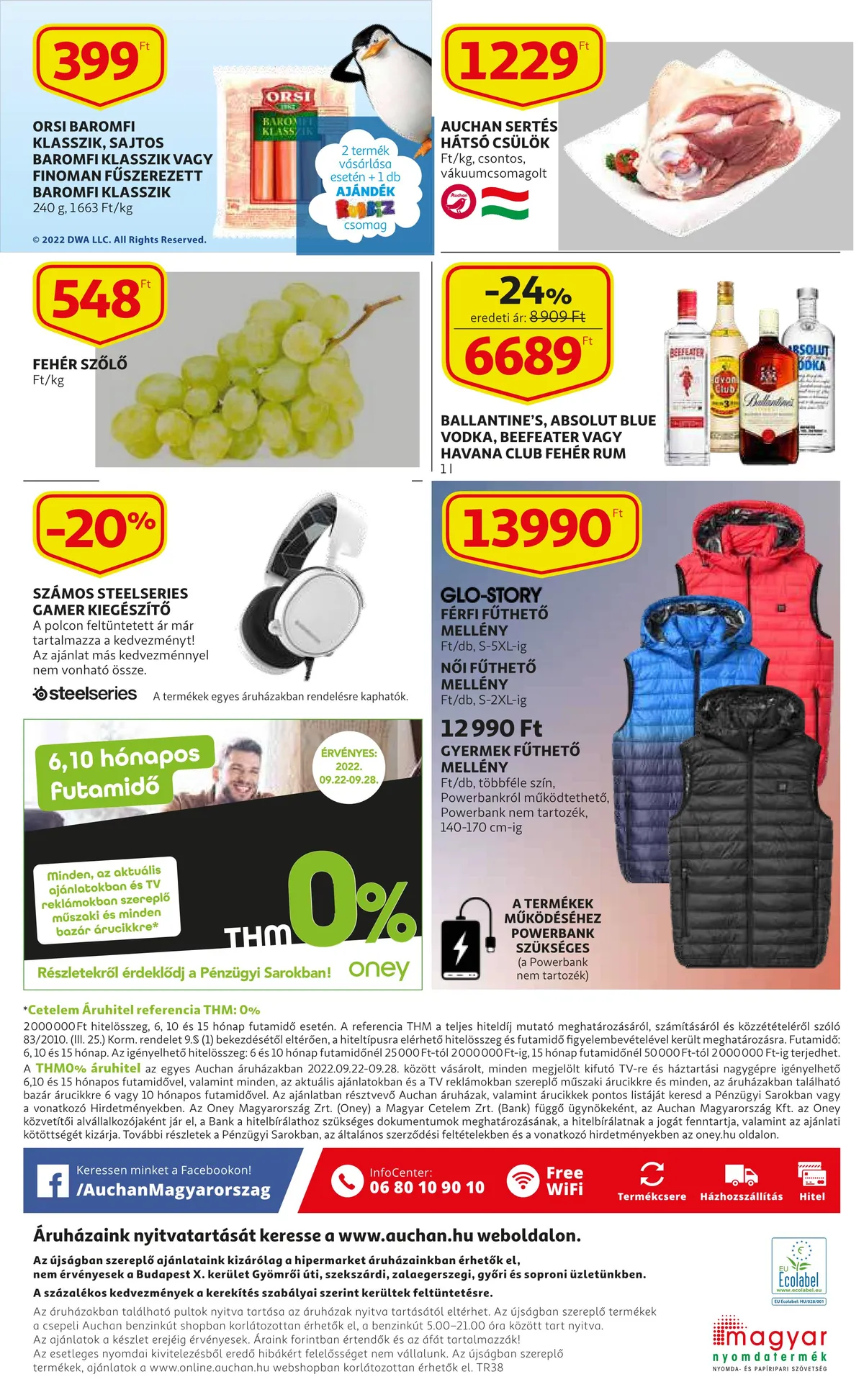 Auchan akciós újság 09.22–09.28 – 42. oldal