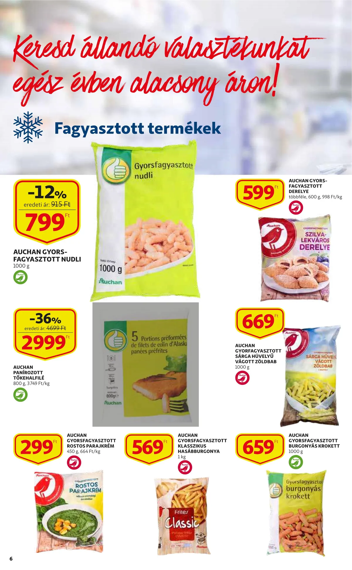 Auchan akciós újság 09.22–09.28 – 6. oldal