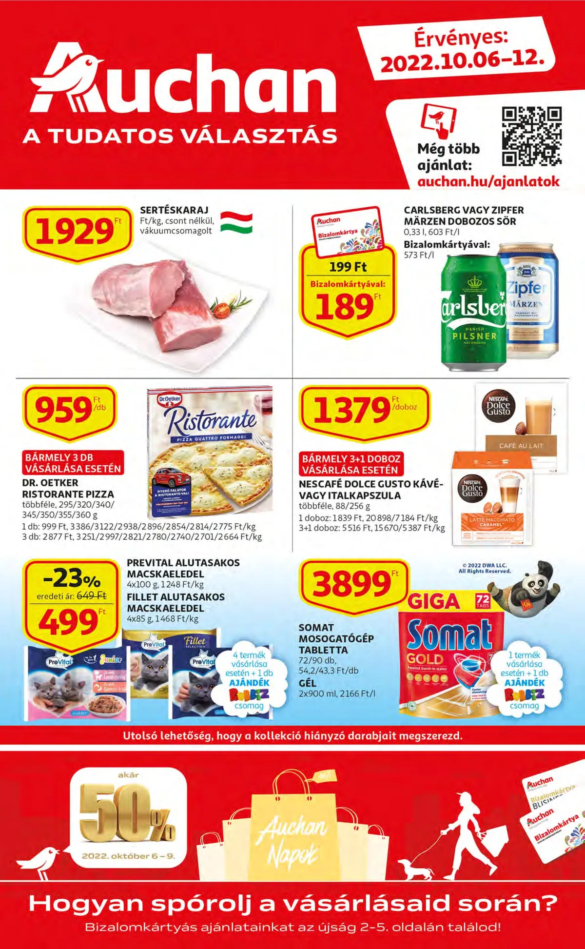 Auchan akciós újság 10.06–10.12