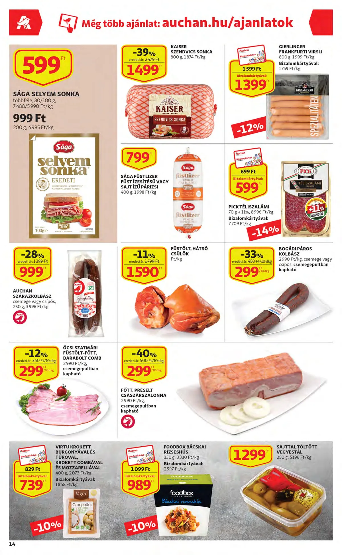 Auchan akciós újság 10.06–10.12 – 14. oldal