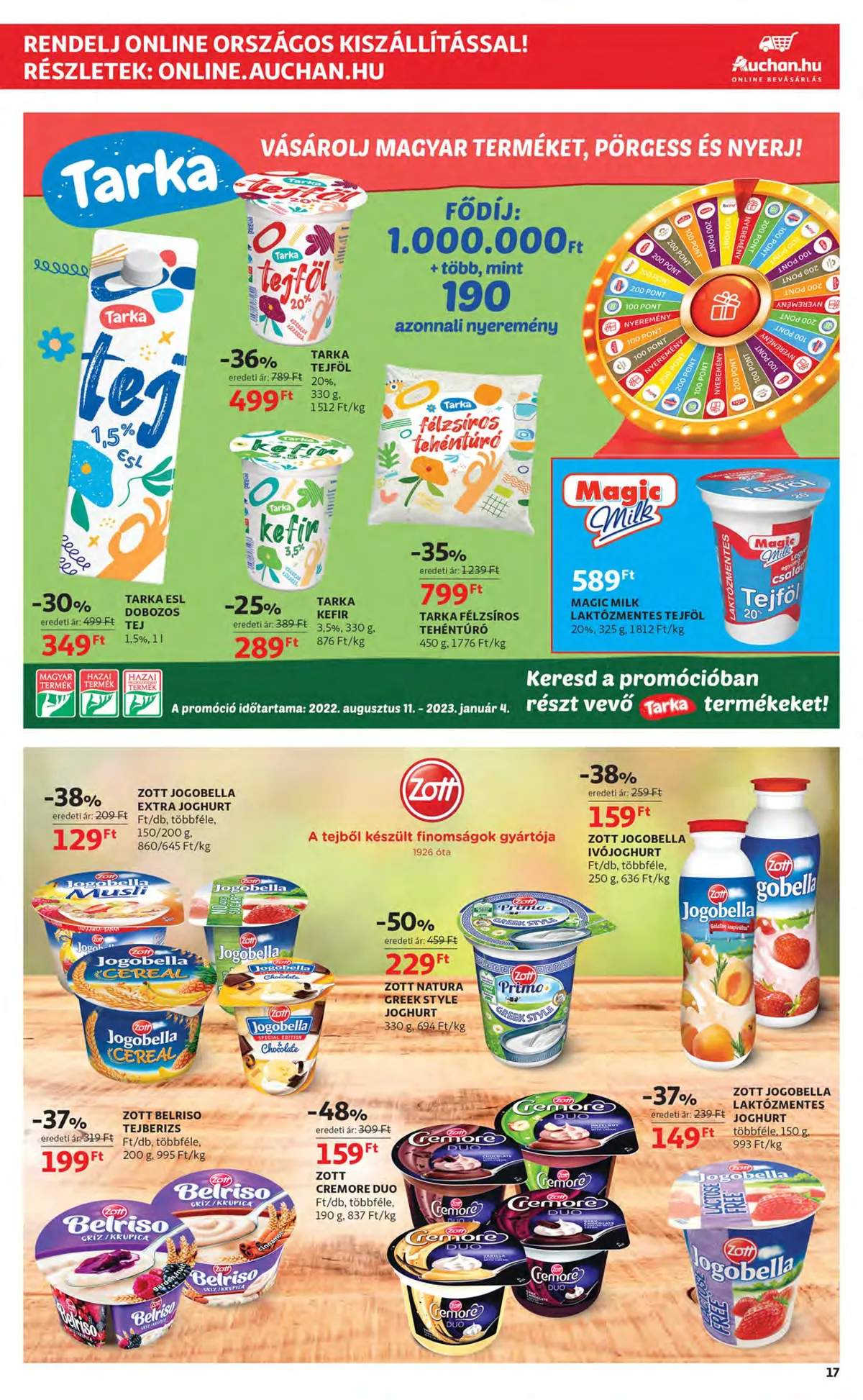 Auchan akciós újság 10.06–10.12 – 17. oldal