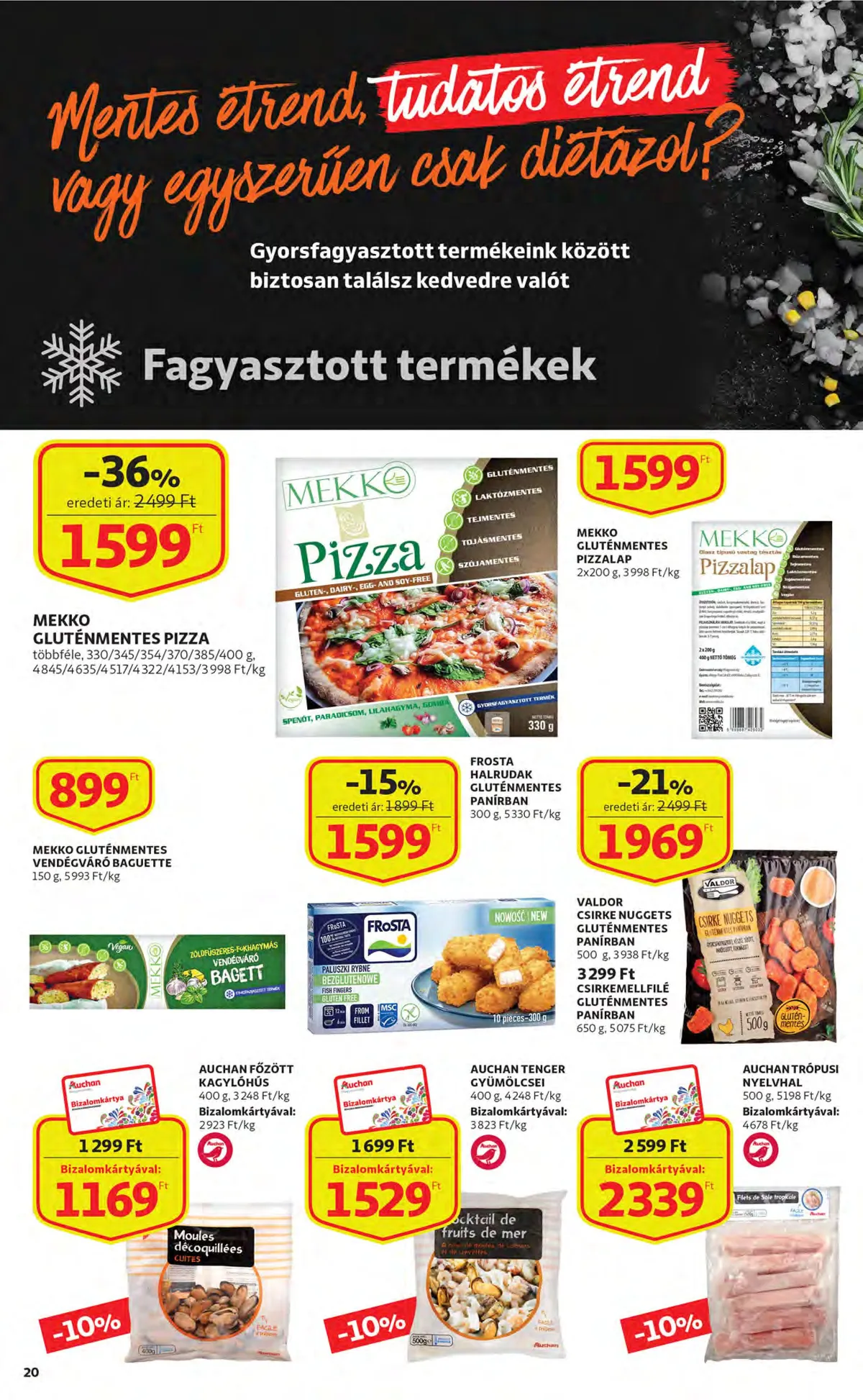 Auchan akciós újság 10.06–10.12 – 20. oldal