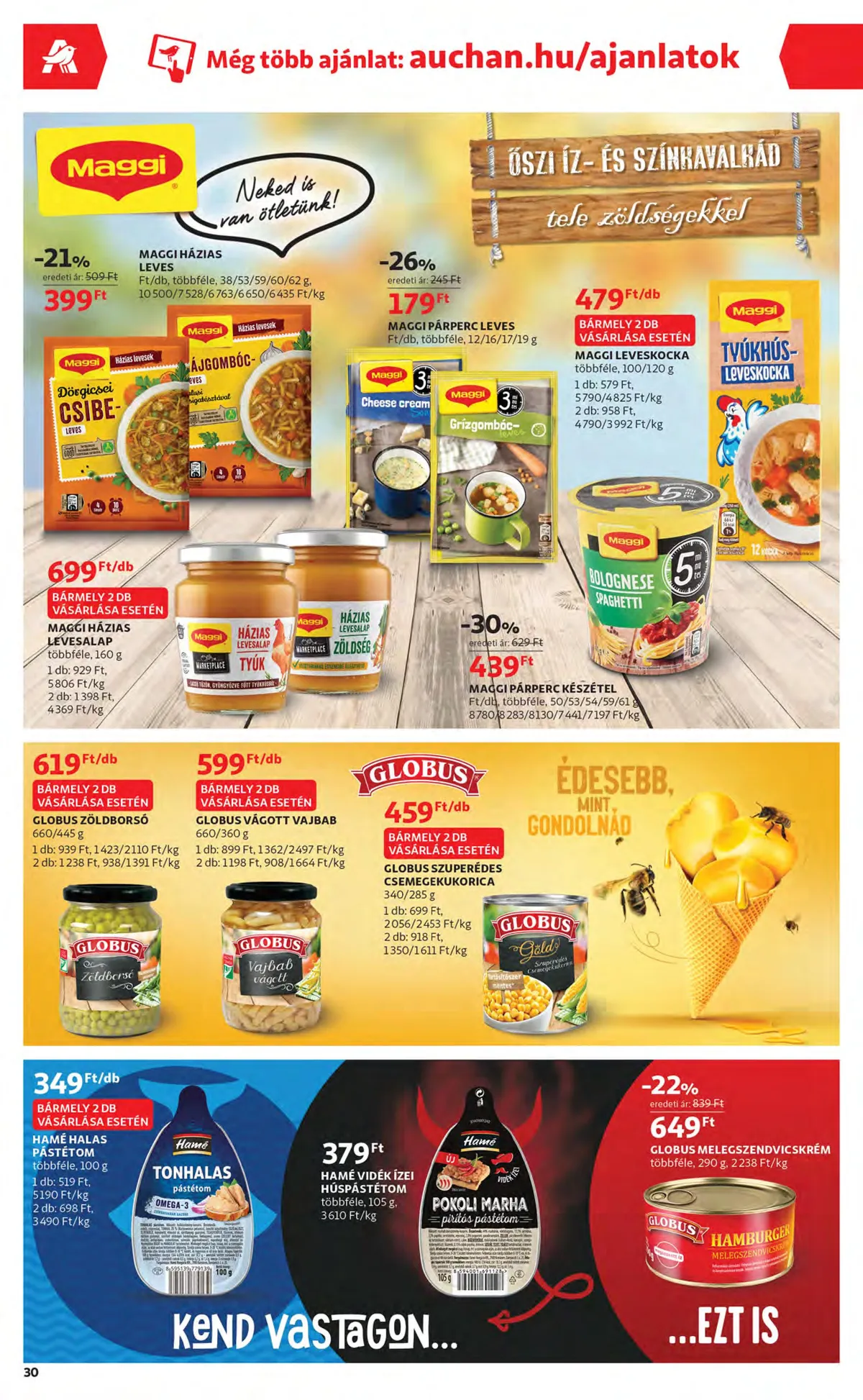 Auchan akciós újság 10.06–10.12 – 30. oldal