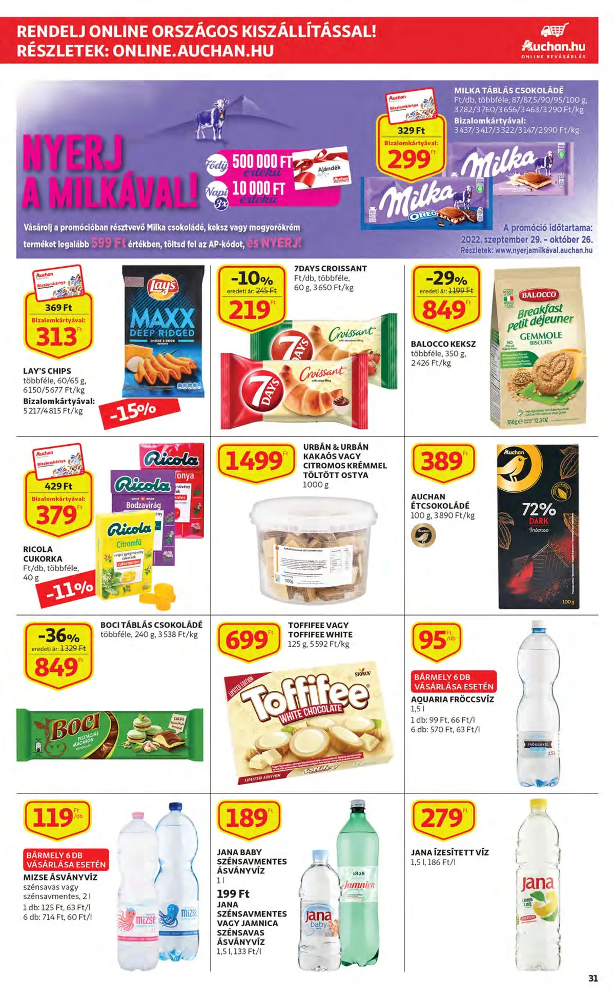 Auchan akciós újság 10.06–10.12 – 31. oldal