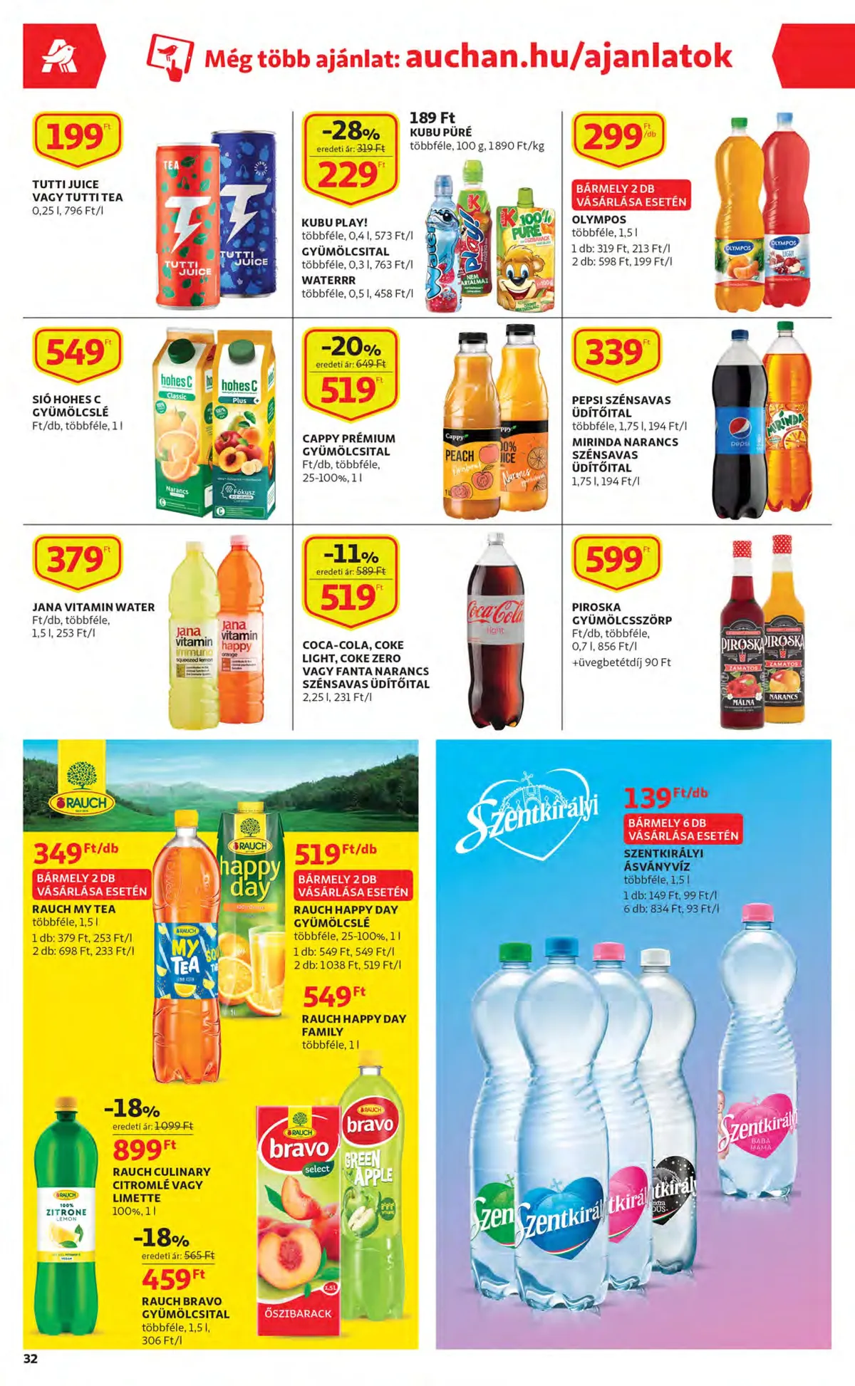 Auchan akciós újság 10.06–10.12 – 32. oldal