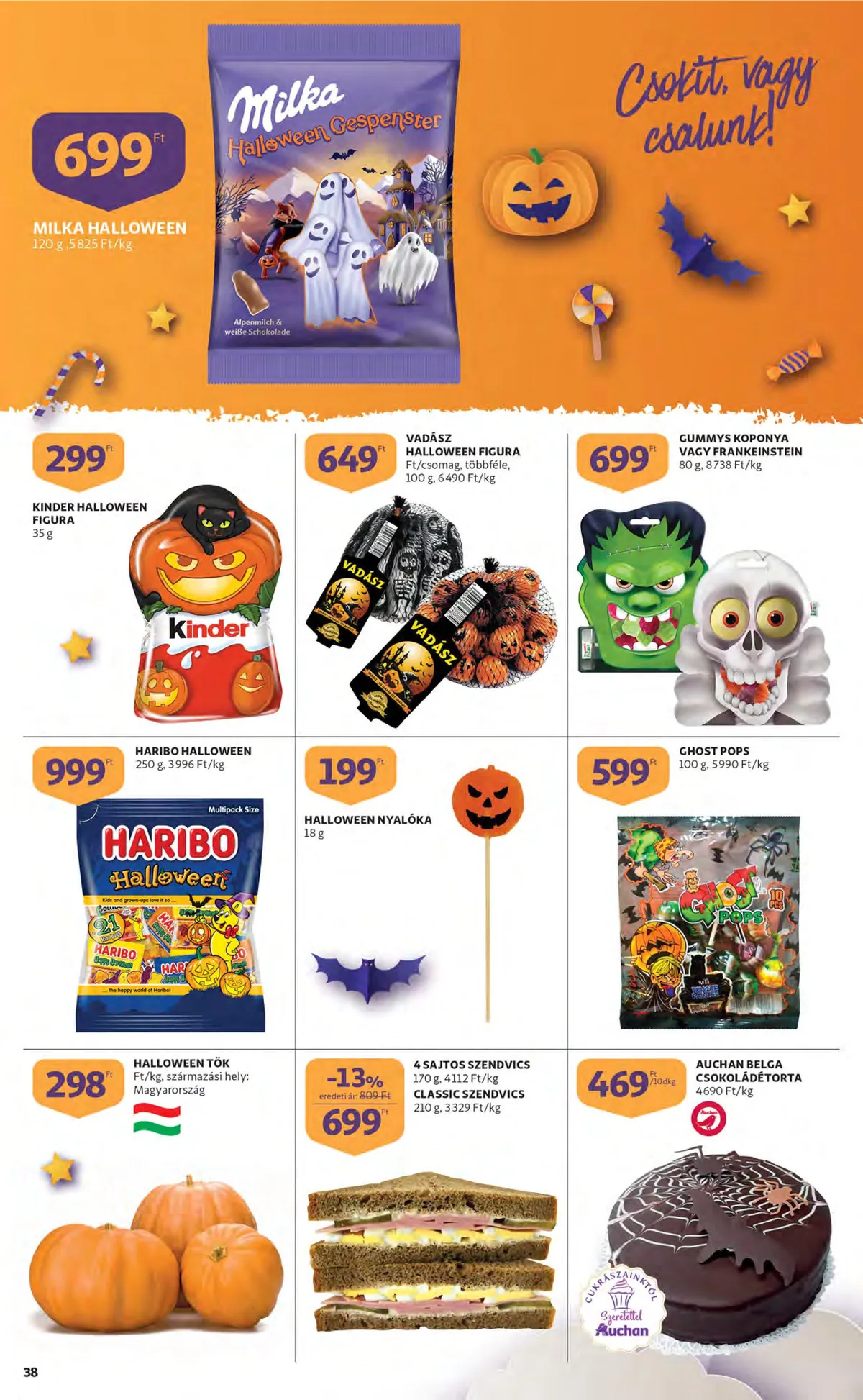 Auchan akciós újság 10.06–10.12 – 38. oldal
