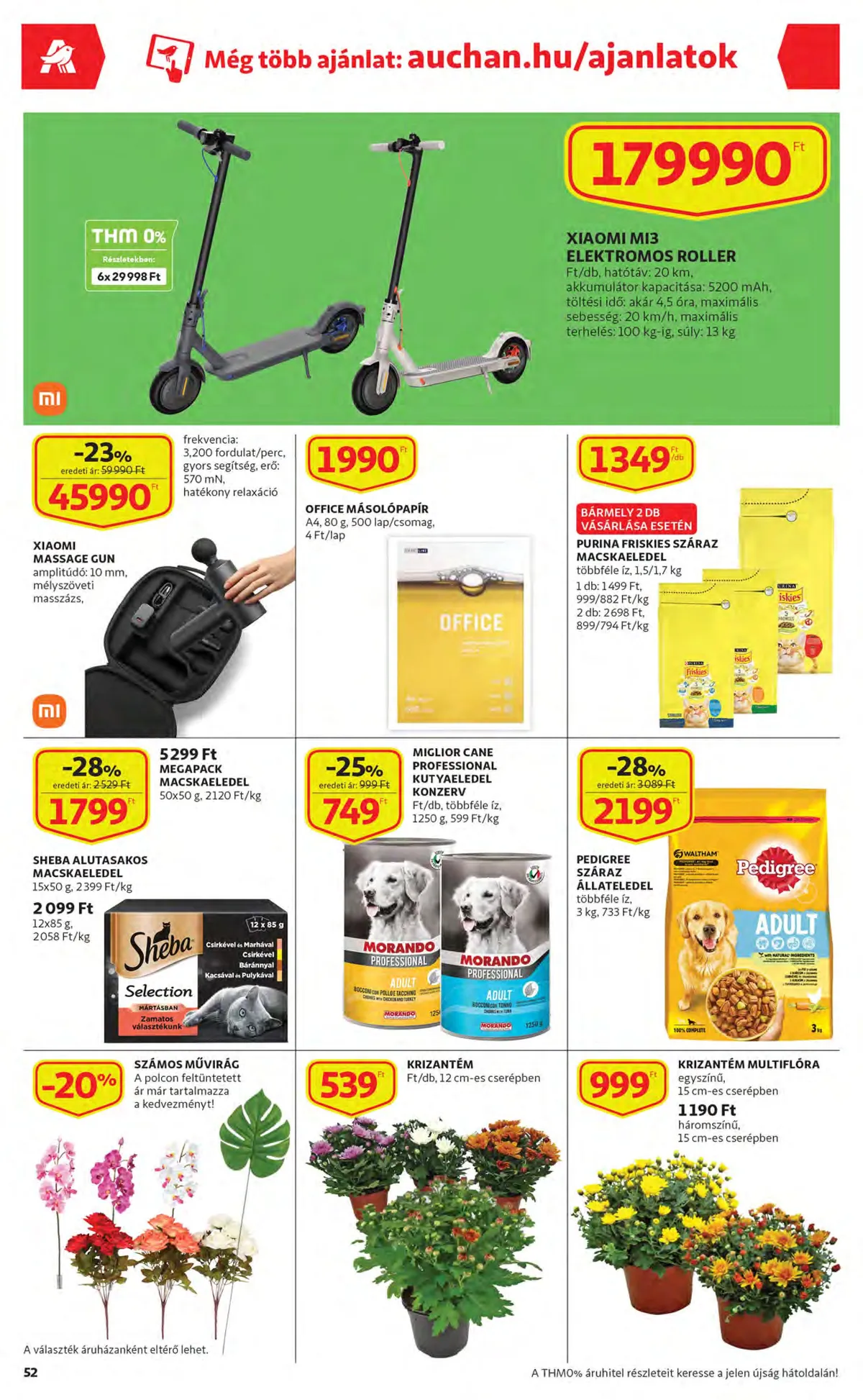 Auchan akciós újság 10.06–10.12 – 52. oldal