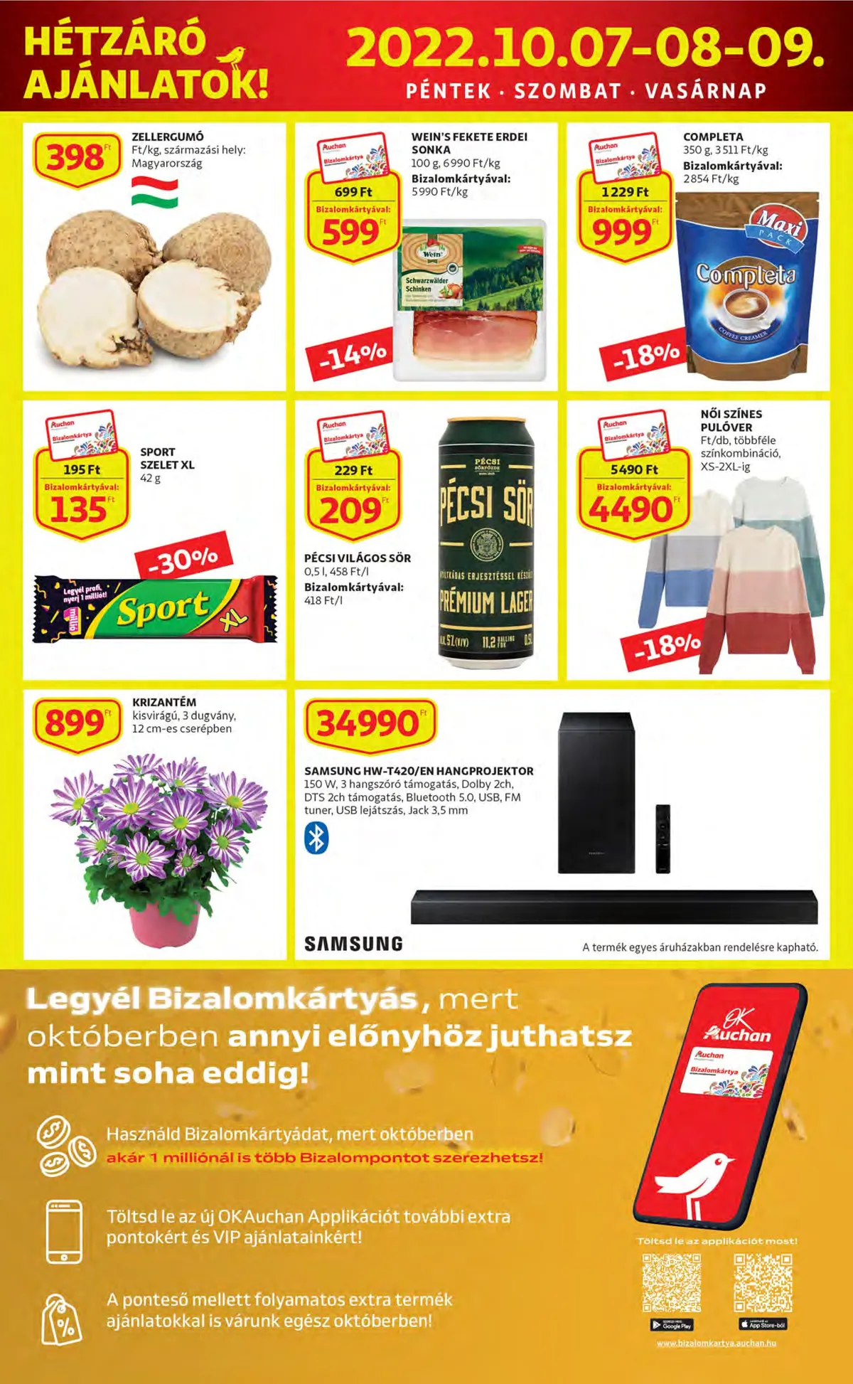 Auchan akciós újság 10.06–10.12 – 6. oldal
