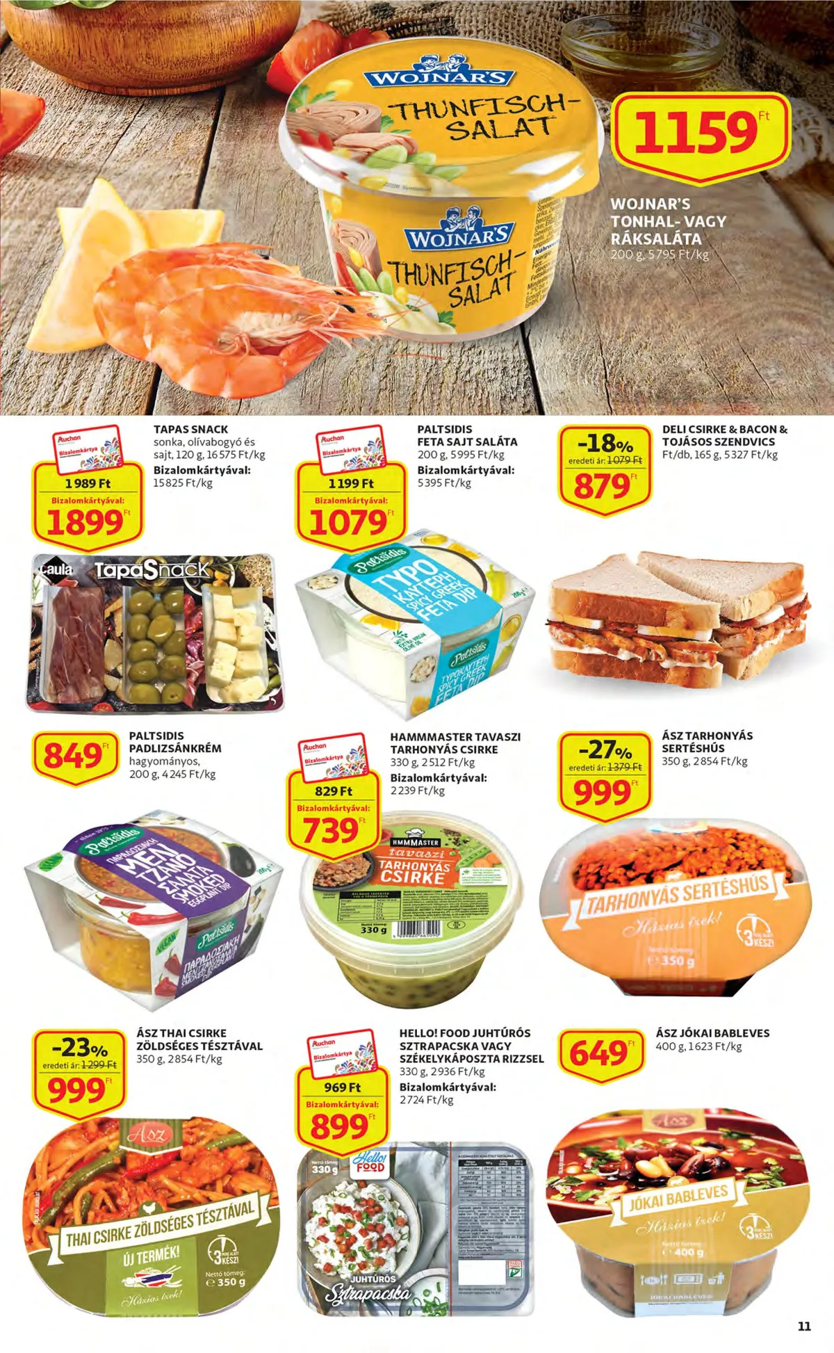 Auchan akciós újság 10.13–10.19 – 11. oldal
