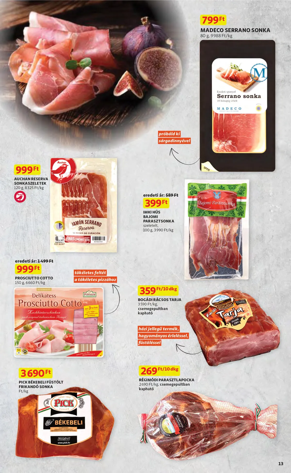 Auchan akciós újság 10.13–10.19 – 13. oldal