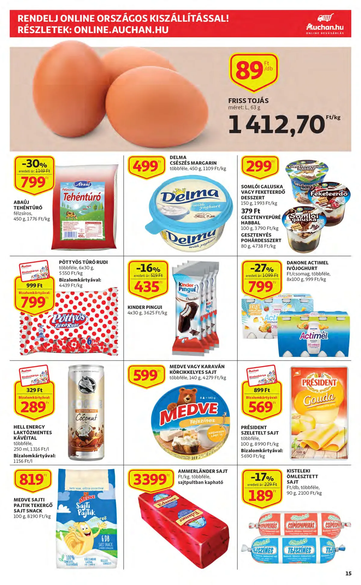 Auchan akciós újság 10.13–10.19 – 15. oldal