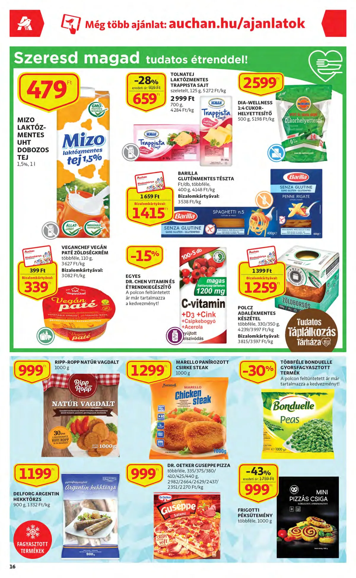 Auchan akciós újság 10.13–10.19 – 16. oldal
