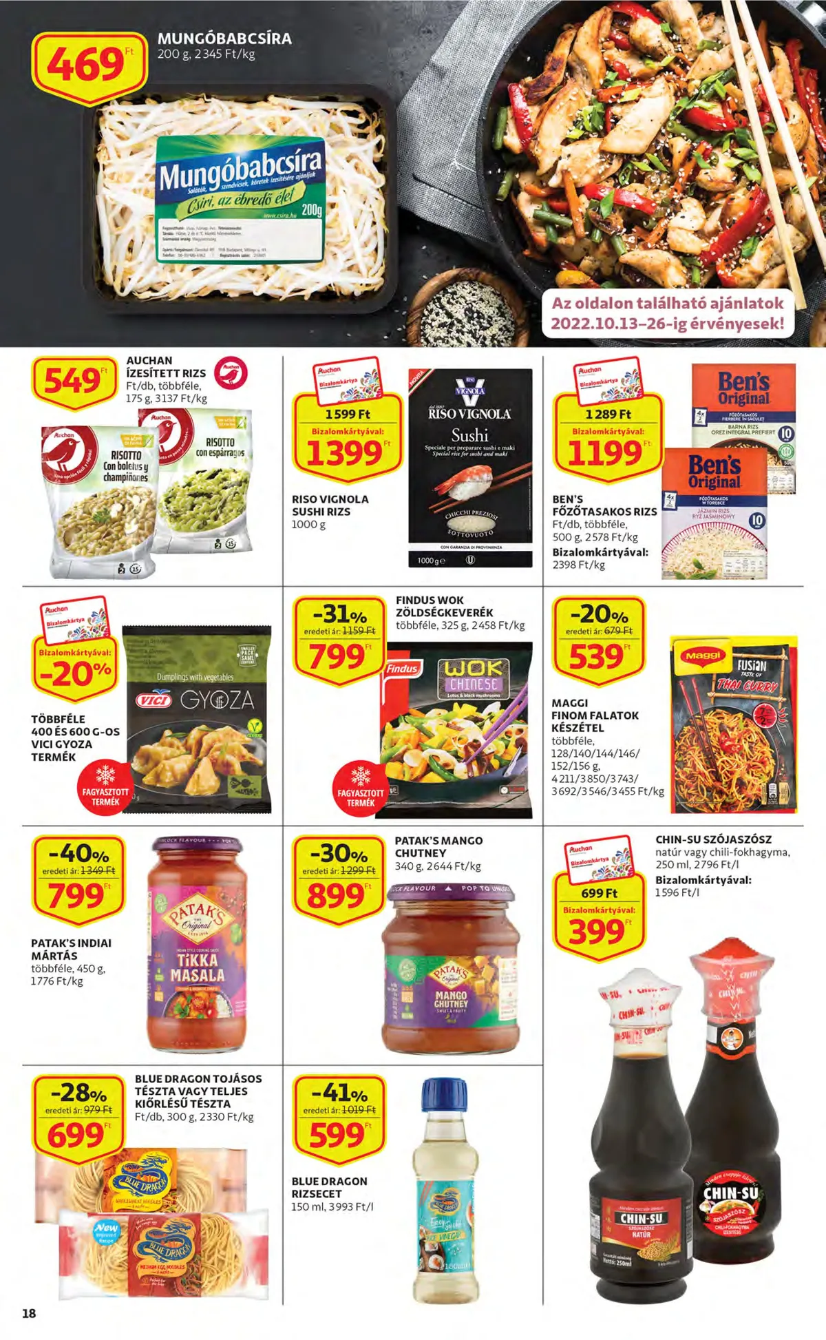 Auchan akciós újság 10.13–10.19 – 18. oldal