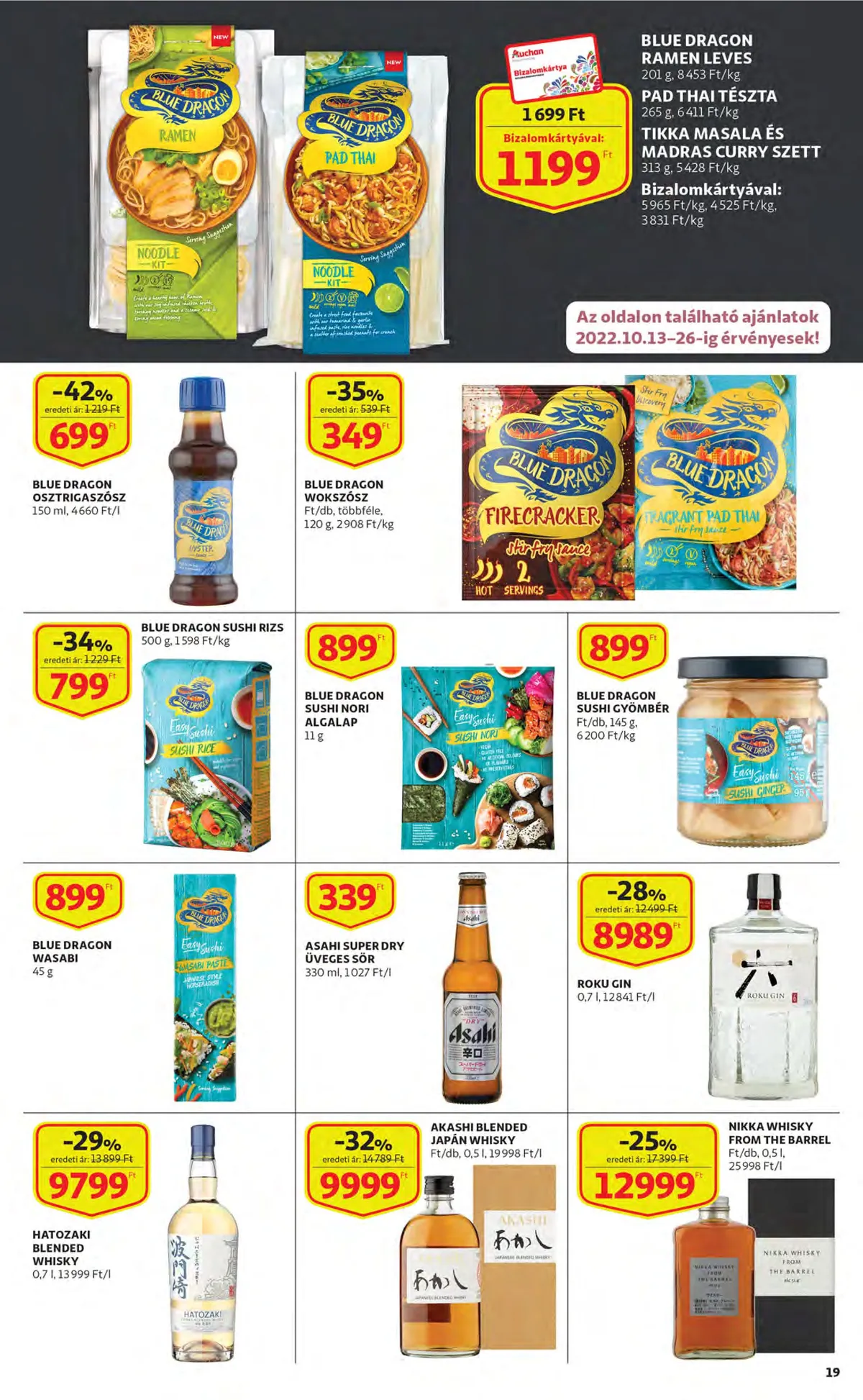Auchan akciós újság 10.13–10.19 – 19. oldal