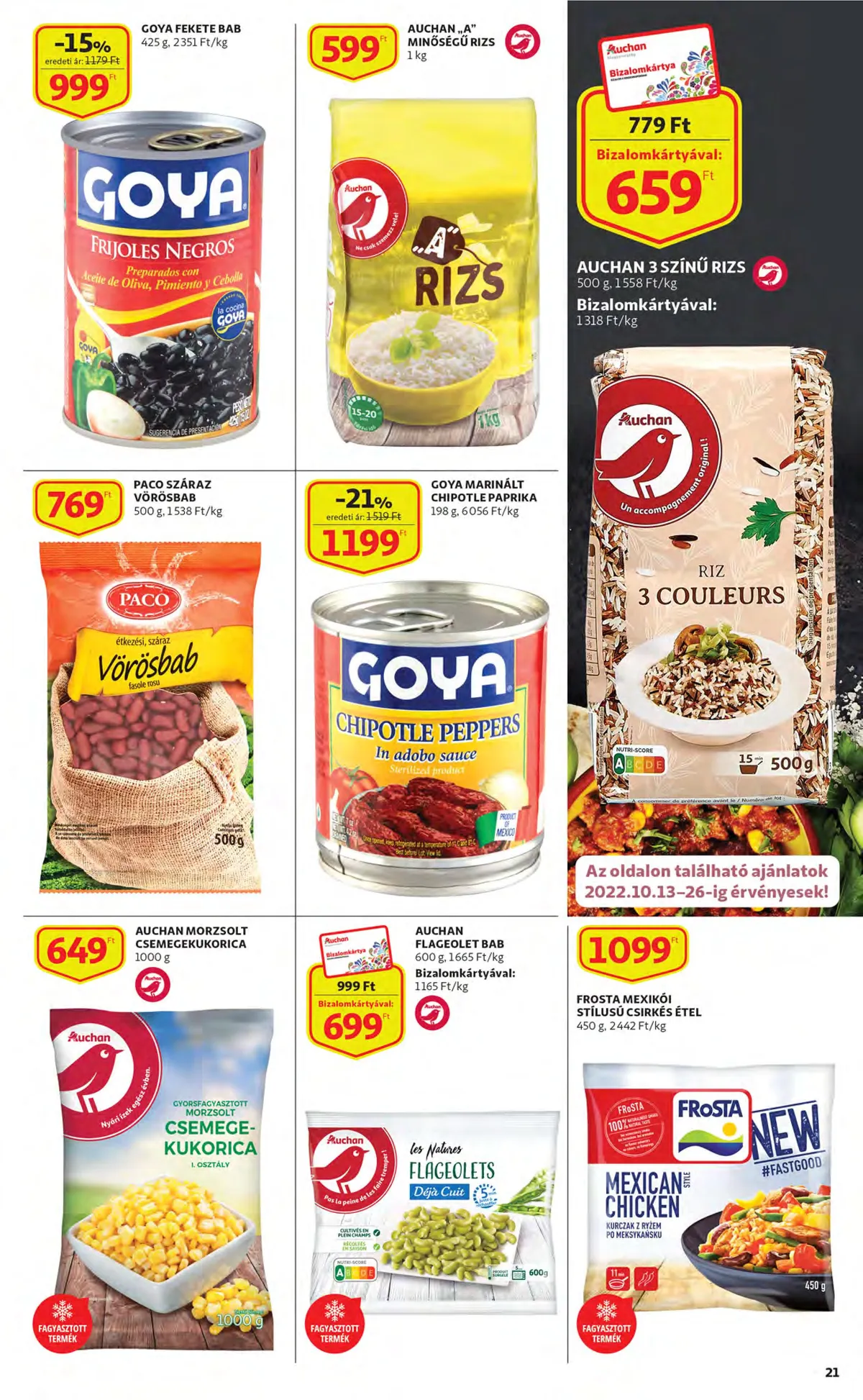 Auchan akciós újság 10.13–10.19 – 21. oldal