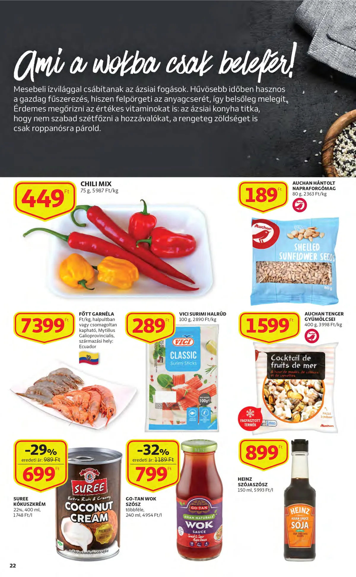 Auchan akciós újság 10.13–10.19 – 22. oldal