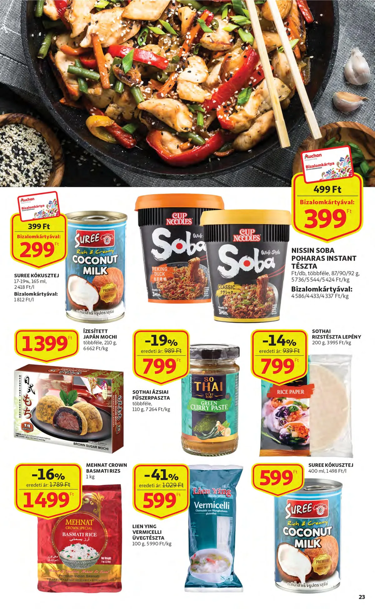 Auchan akciós újság 10.13–10.19 – 23. oldal