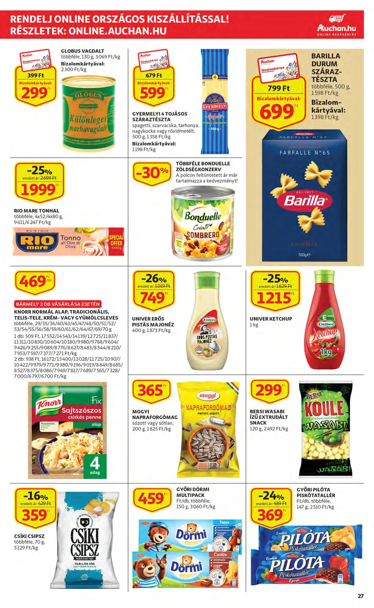 Auchan akciós újság 10.13–10.19 – 27. oldal