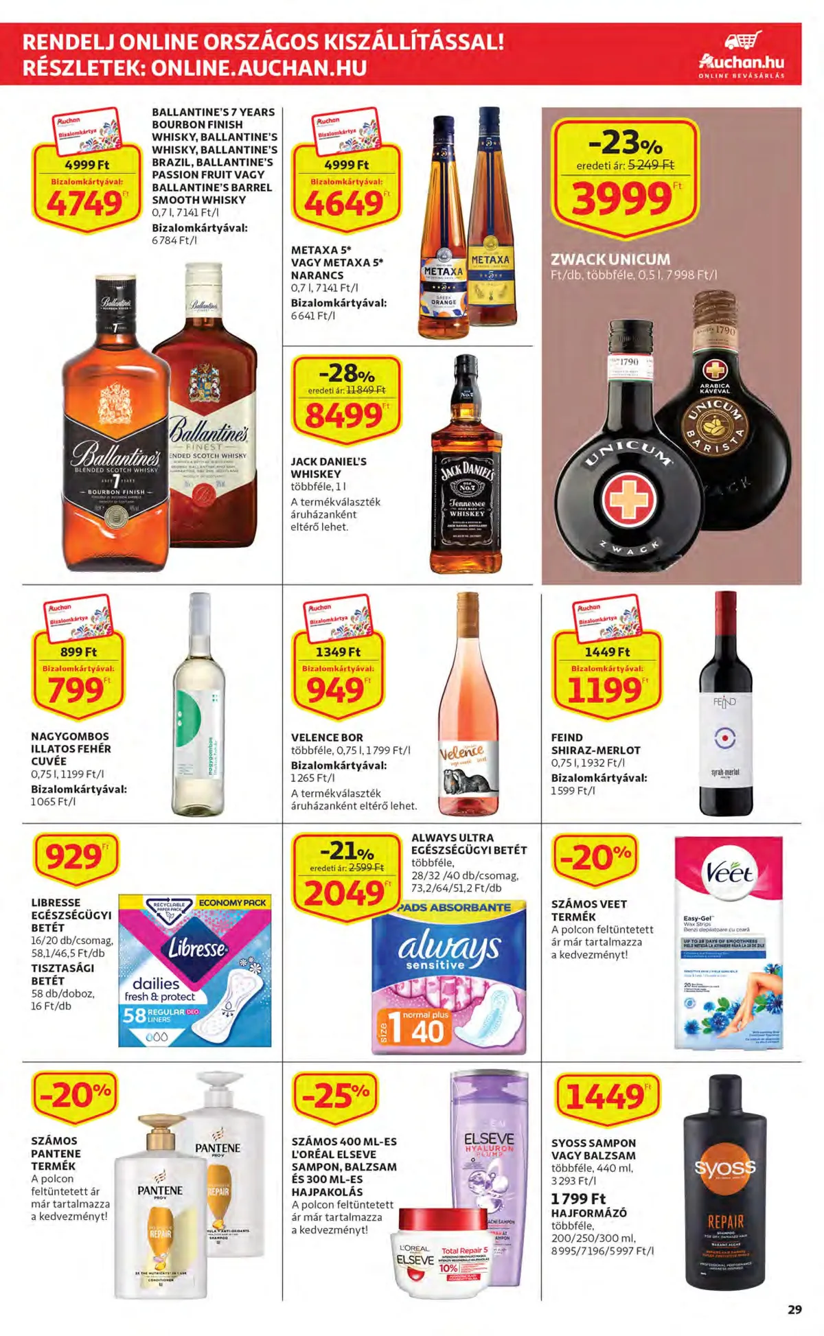 Auchan akciós újság 10.13–10.19 – 29. oldal
