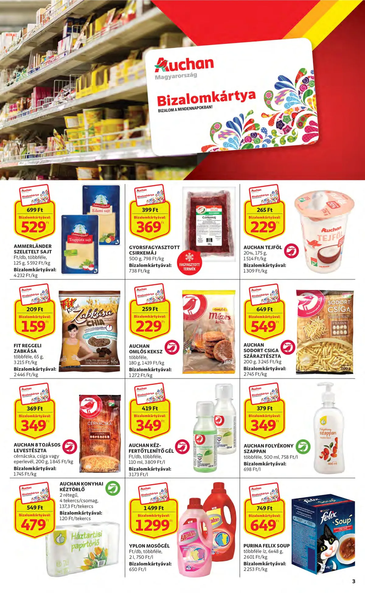 Auchan akciós újság 10.13–10.19 – 3. oldal