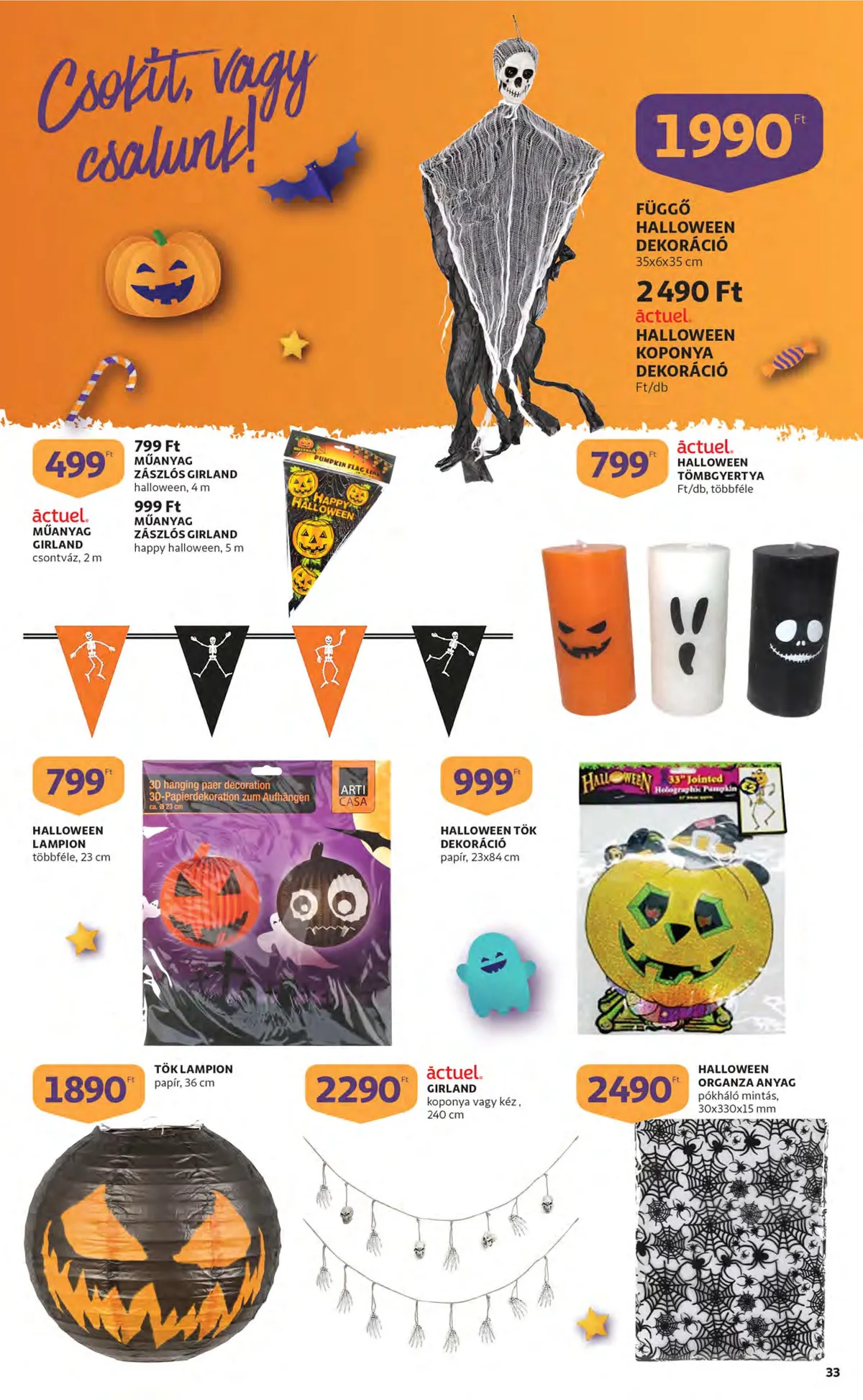 Auchan akciós újság 10.13–10.19 – 33. oldal