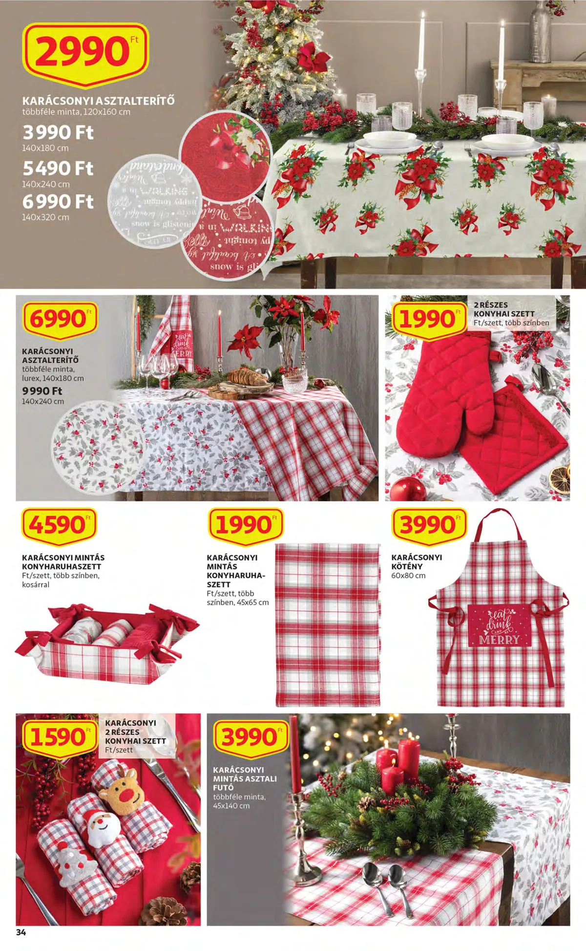 Auchan akciós újság 10.13–10.19 – 34. oldal