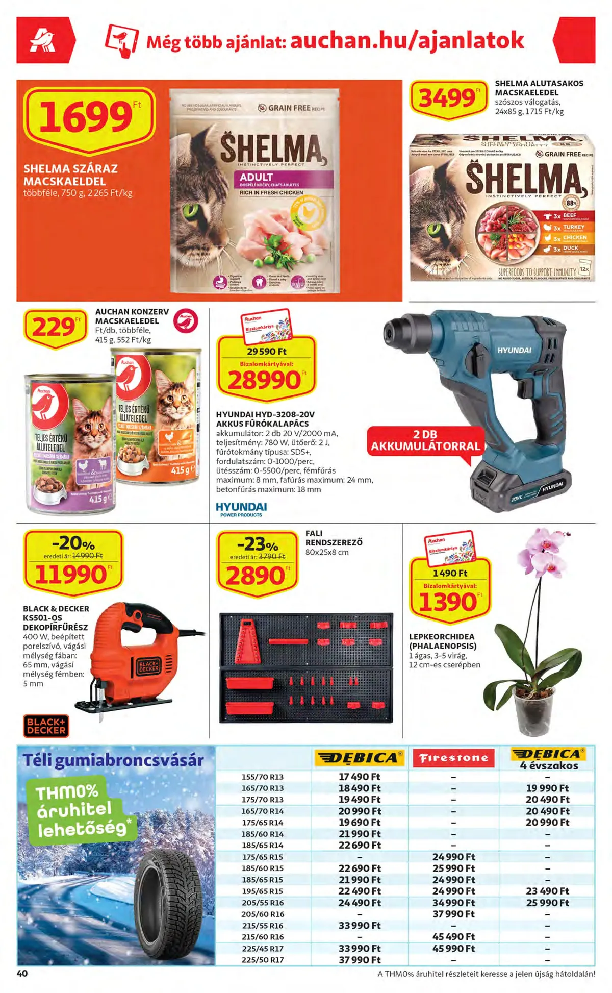 Auchan akciós újság 10.13–10.19 – 40. oldal