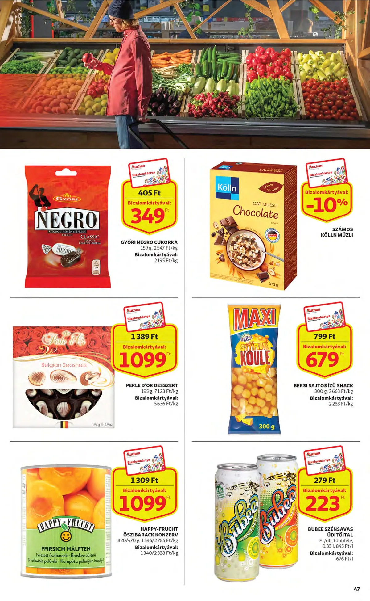 Auchan akciós újság 10.13–10.19 – 47. oldal