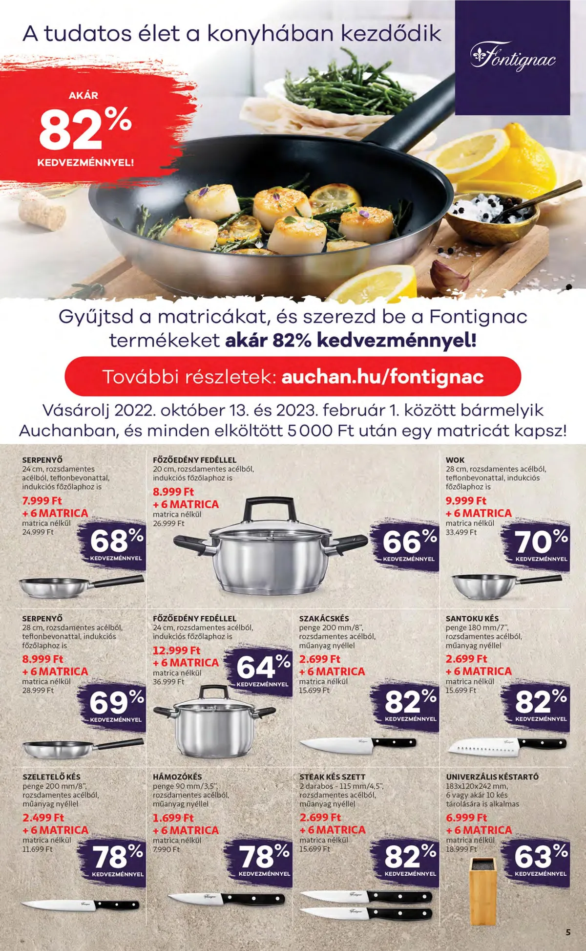 Auchan akciós újság 10.13–10.19 – 5. oldal