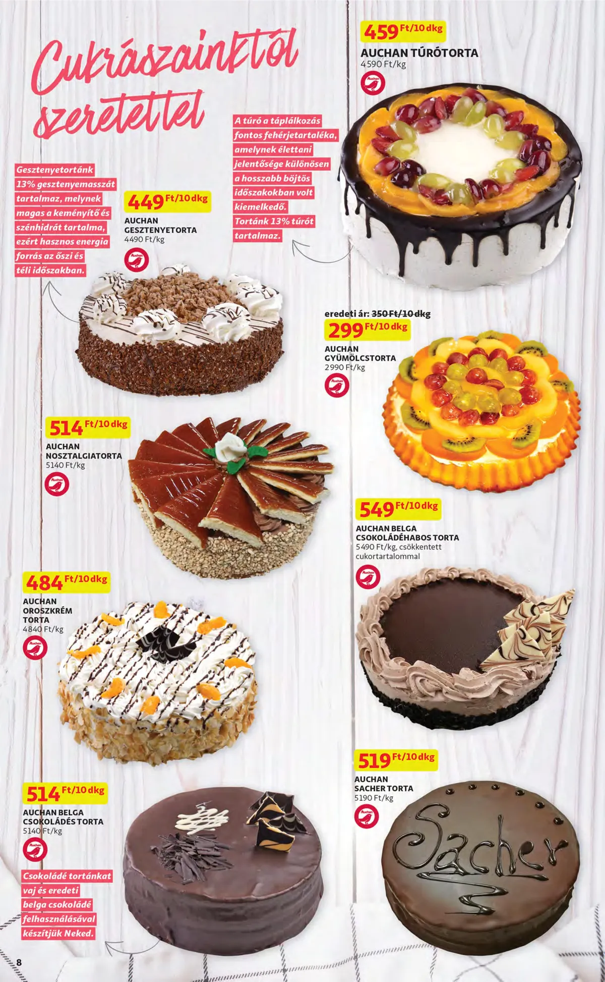 Auchan akciós újság 10.13–10.19 – 8. oldal