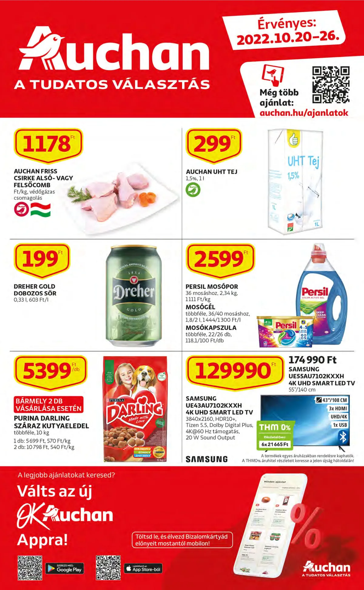 Auchan akciós újság 10.20–10.26