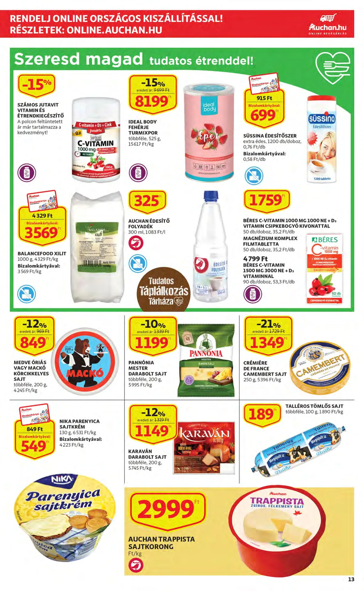 Auchan akciós újság 10.20–10.26 – 13. oldal