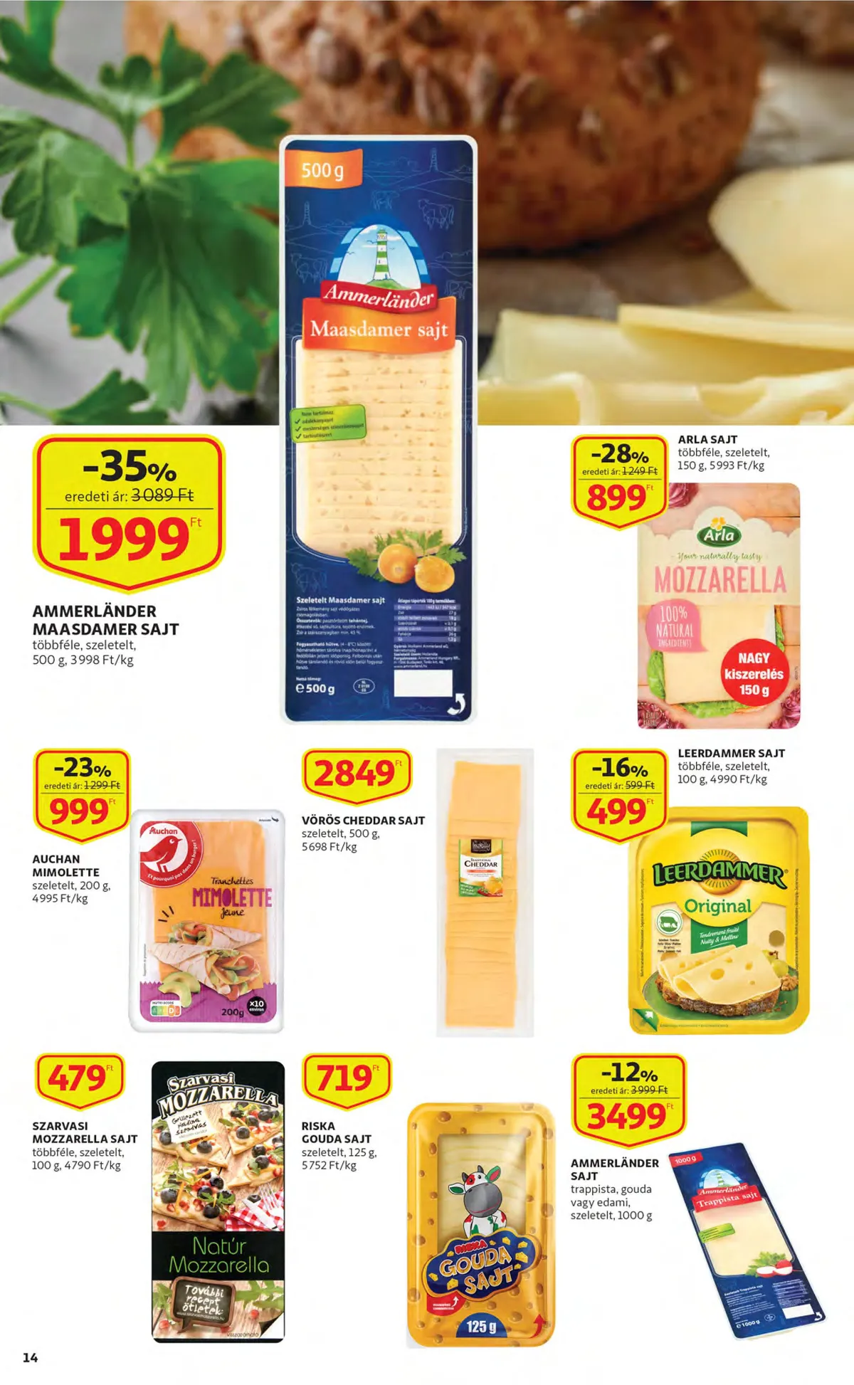 Auchan akciós újság 10.20–10.26 – 14. oldal