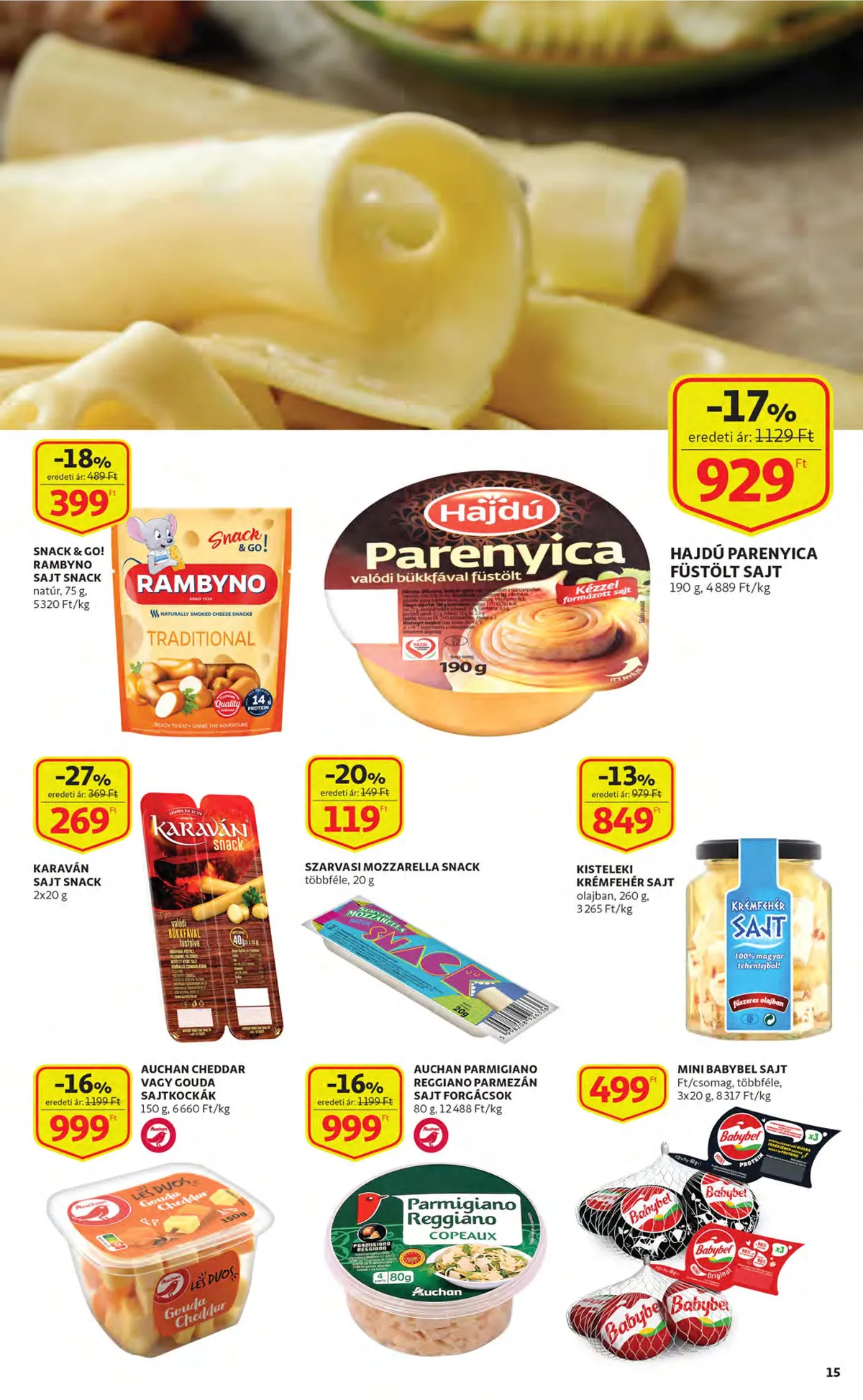 Auchan akciós újság 10.20–10.26 – 15. oldal