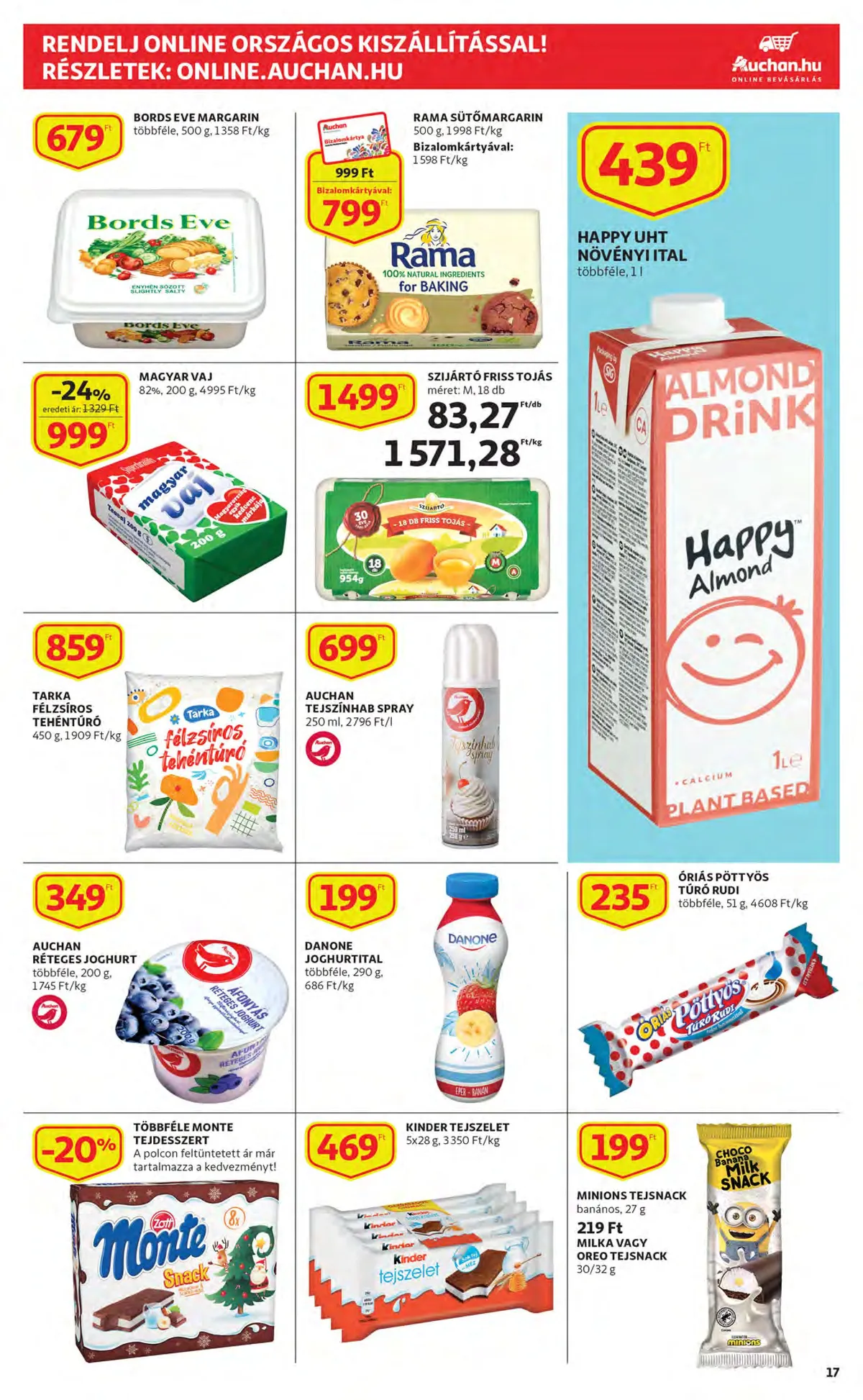Auchan akciós újság 10.20–10.26 – 17. oldal