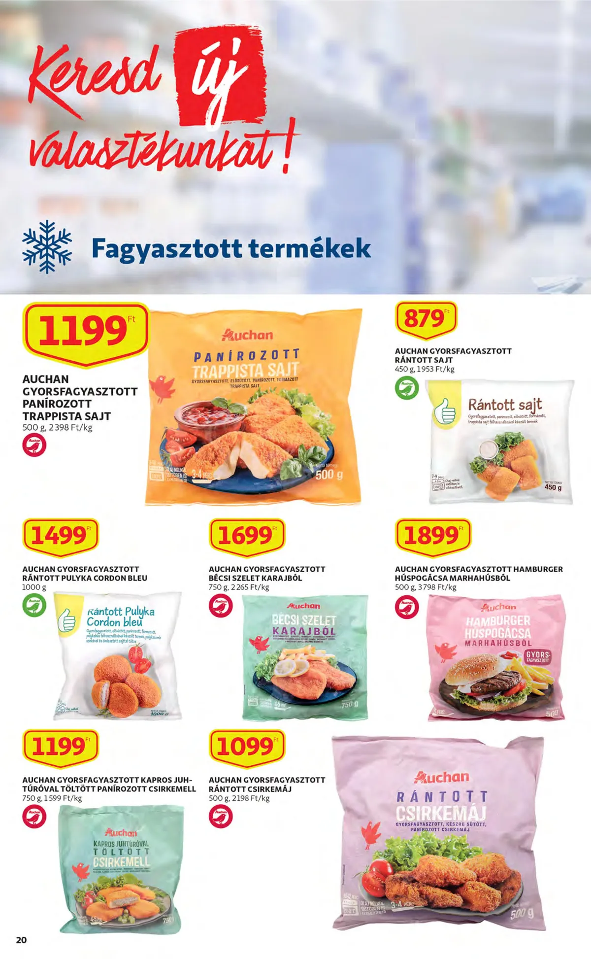 Auchan akciós újság 10.20–10.26 – 20. oldal