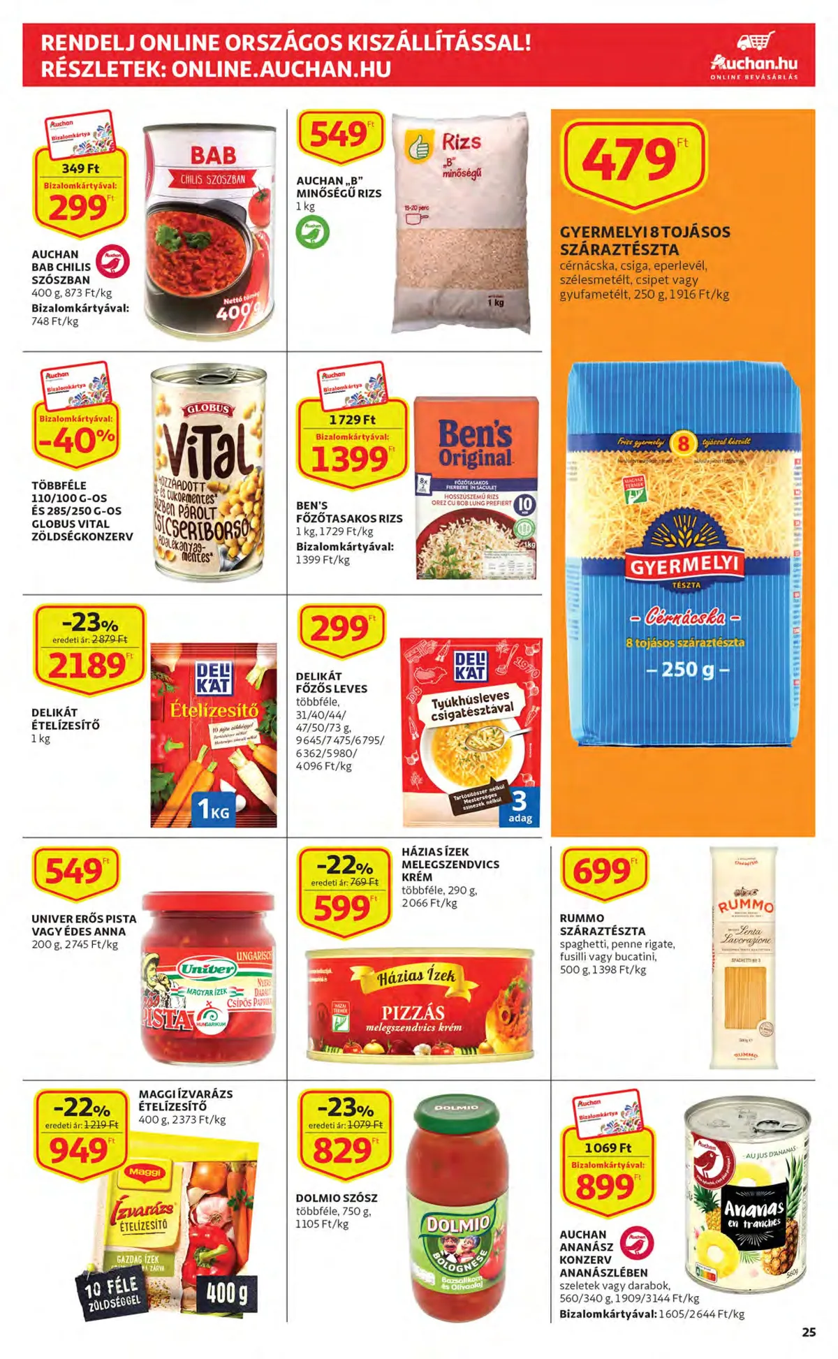Auchan akciós újság 10.20–10.26 – 25. oldal
