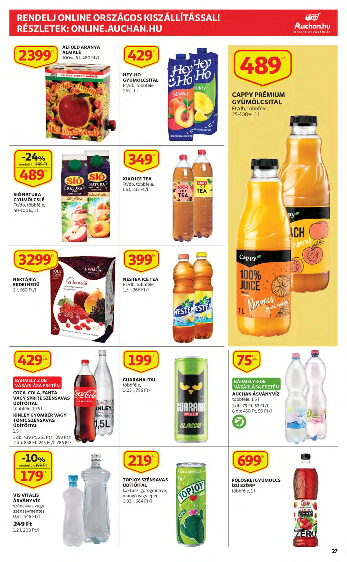 Auchan akciós újság 10.20–10.26 – 27. oldal
